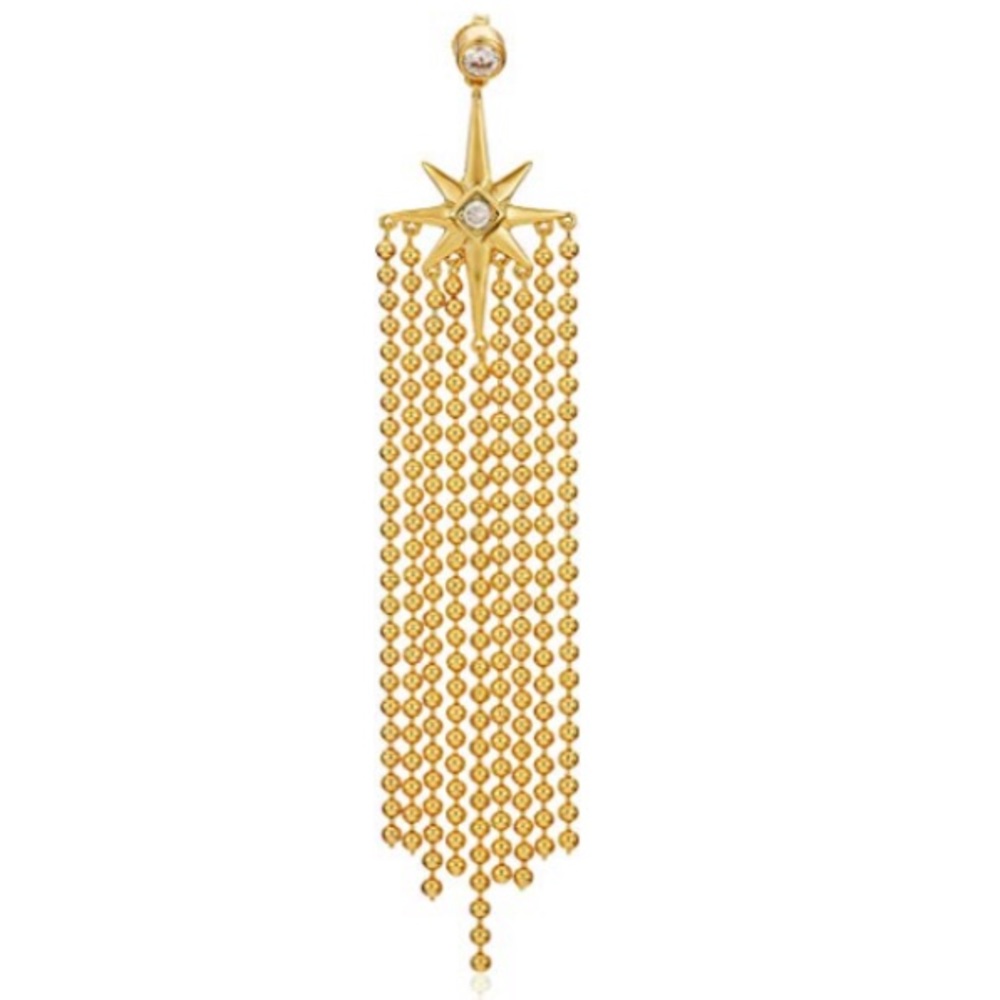 jules smith //14k gold sunburst statement earrings